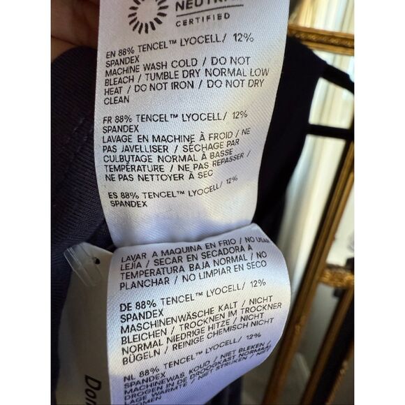 Reformation Jana knit dress navy Large - Picture 4 of 4